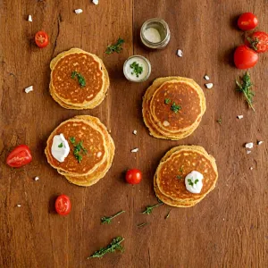 Placki kukurydziane - przepis krok po kroku